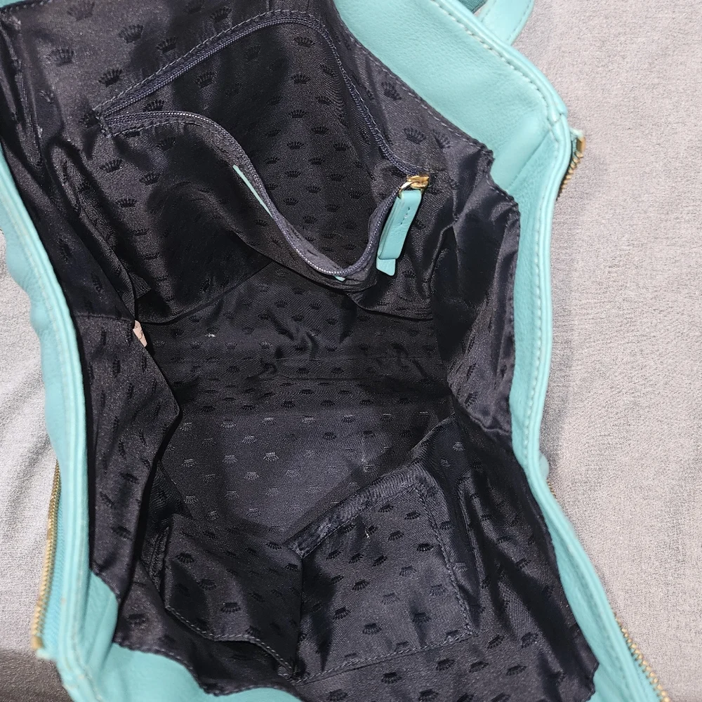 Juicy Couture Leather Turquoise Bag